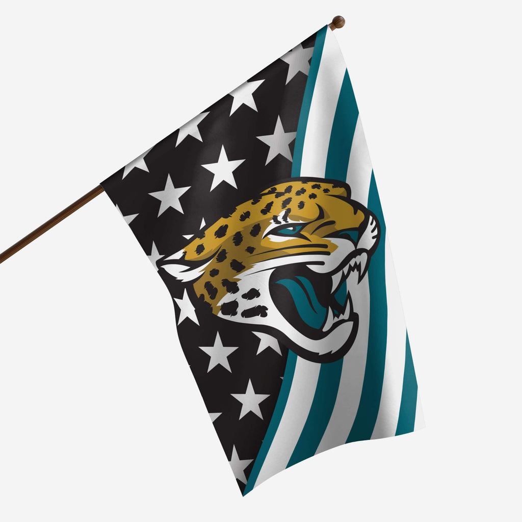 Jacksonville Jaguars Americana Vertical Flag FOCO - FOCO.com