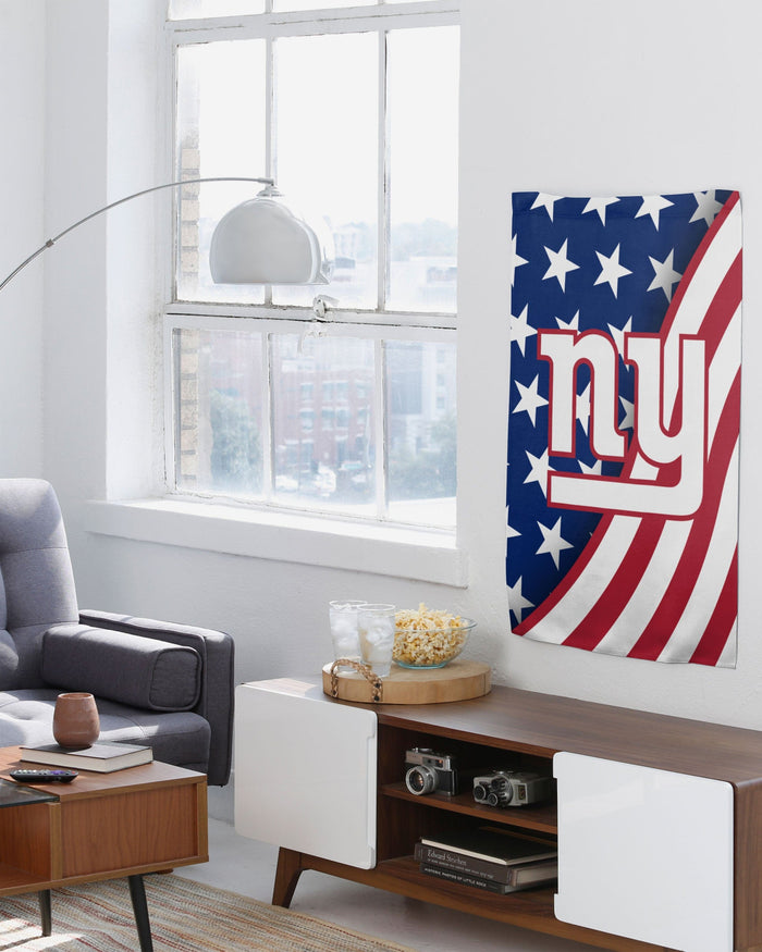 New York Giants Americana Vertical Flag FOCO - FOCO.com