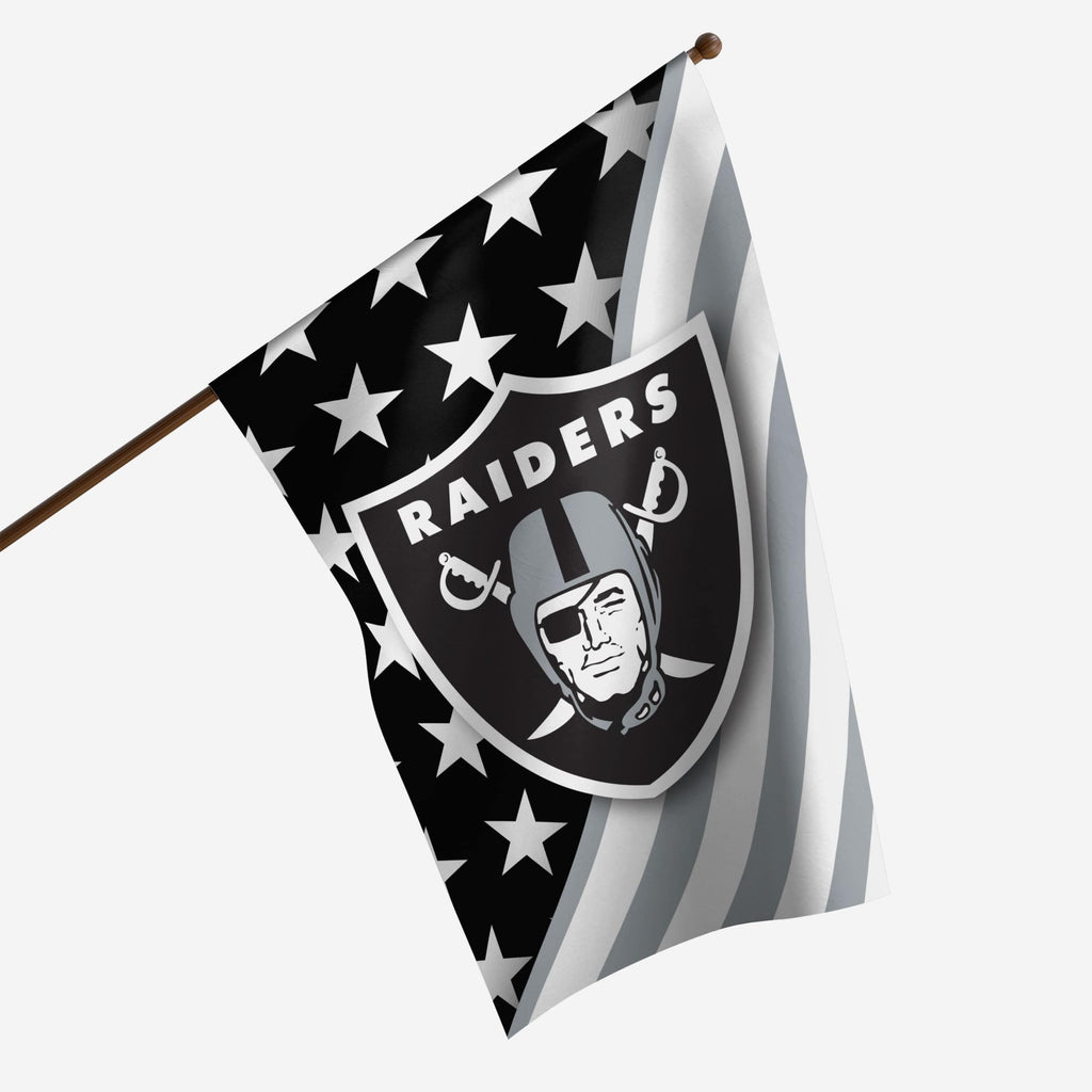 Las Vegas Raiders Americana Vertical Flag FOCO - FOCO.com