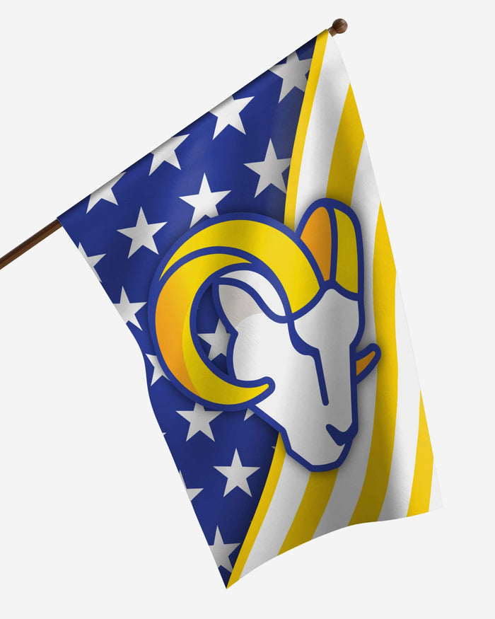 Los Angeles Rams Americana Vertical Flag FOCO - FOCO.com