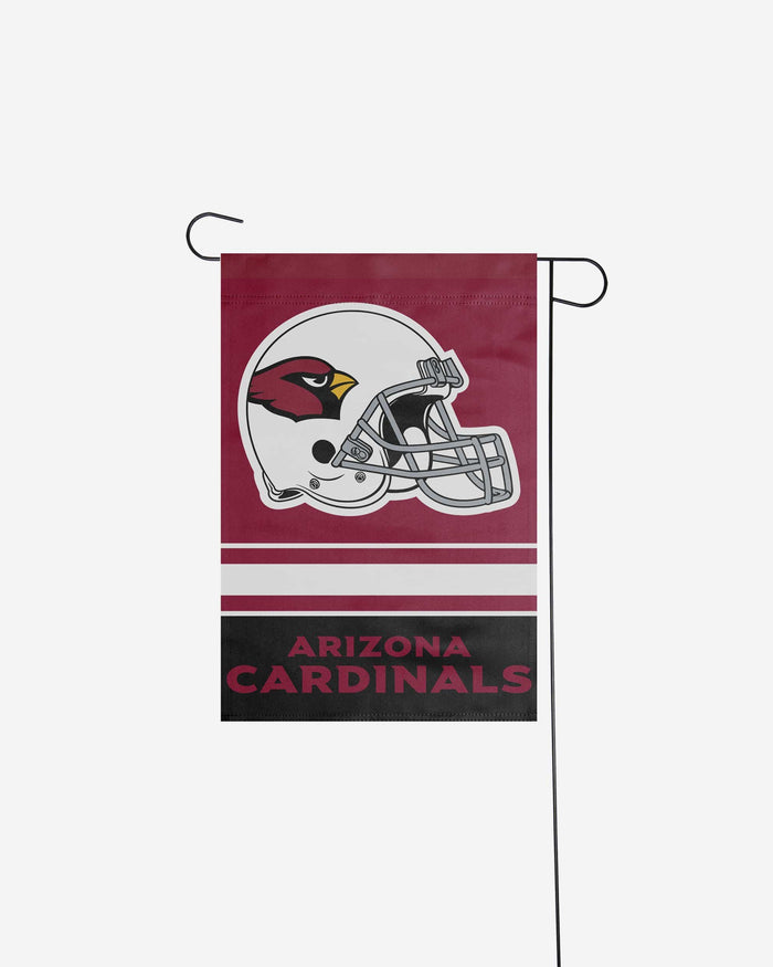 Arizona Cardinals Colorblock Helmet Garden Flag FOCO - FOCO.com