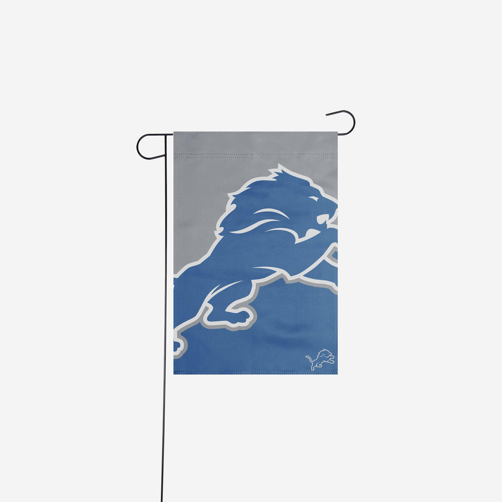 Detroit Lions Colorblock Helmet Garden Flag FOCO - FOCO.com