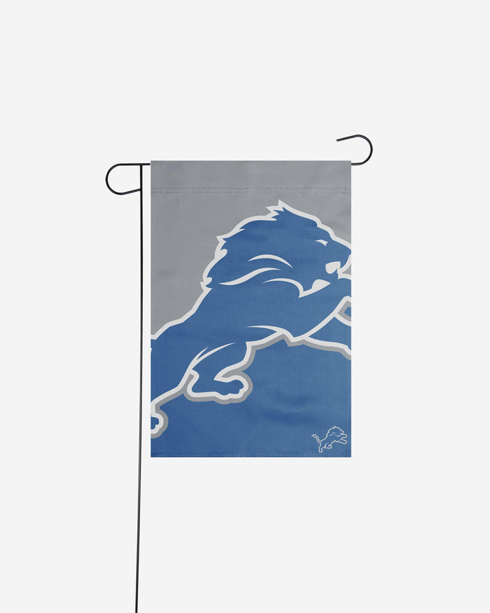 Detroit Lions Colorblock Helmet Garden Flag FOCO - FOCO.com