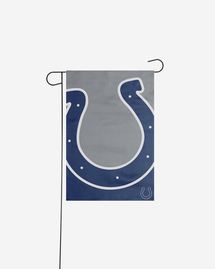 Indianapolis Colts Colorblock Helmet Garden Flag FOCO - FOCO.com