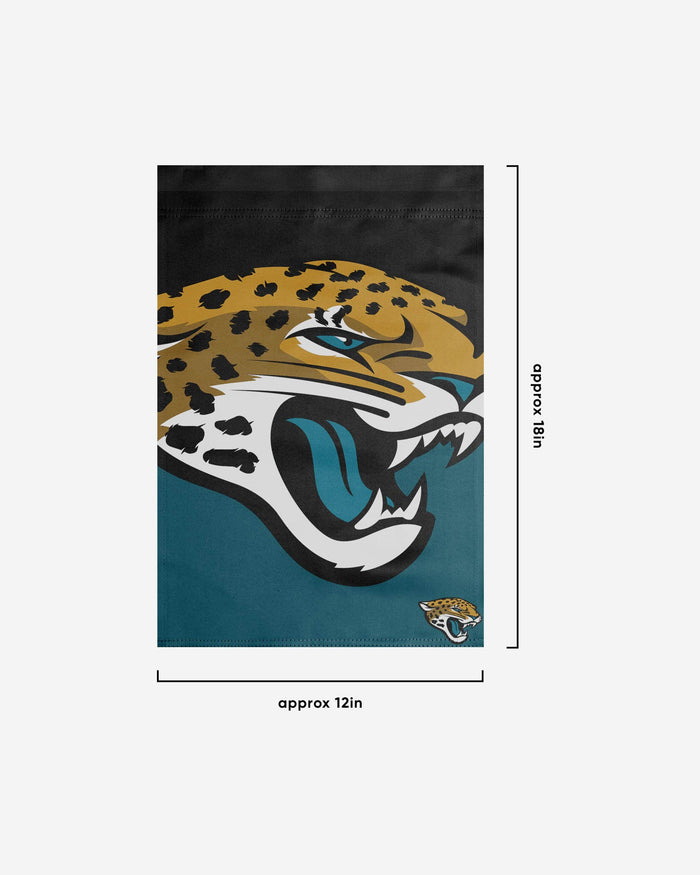 Jacksonville Jaguars Colorblock Helmet Garden Flag FOCO - FOCO.com