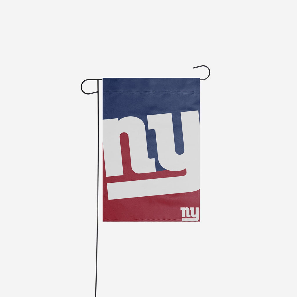 New York Giants Colorblock Helmet Garden Flag FOCO - FOCO.com