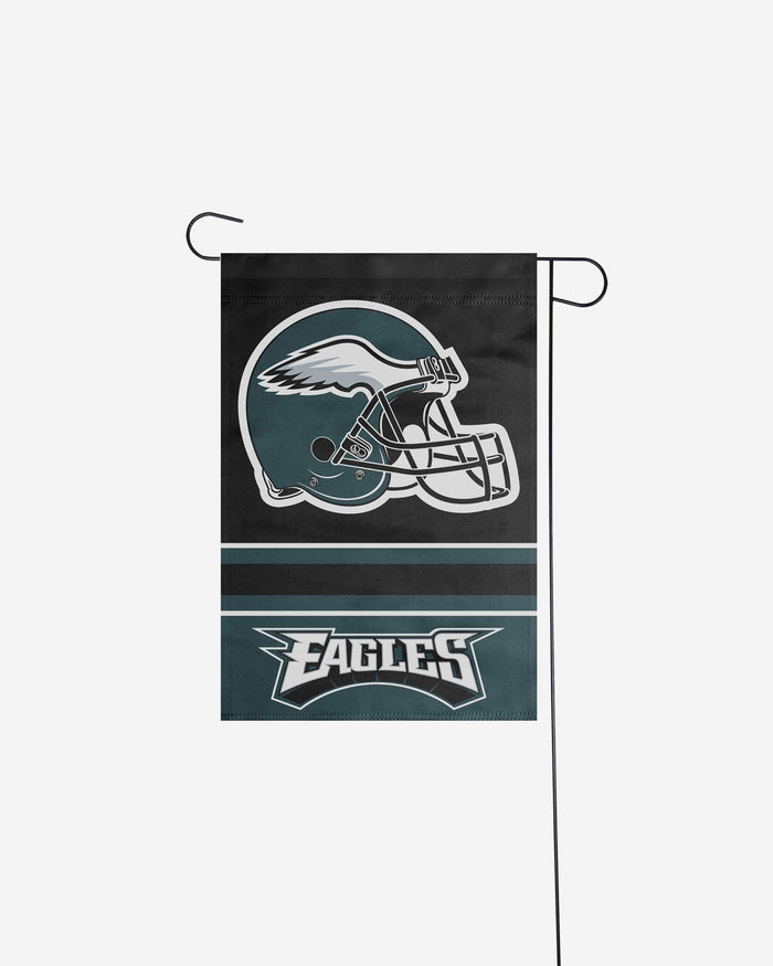 Philadelphia Eagles Colorblock Helmet Garden Flag FOCO - FOCO.com