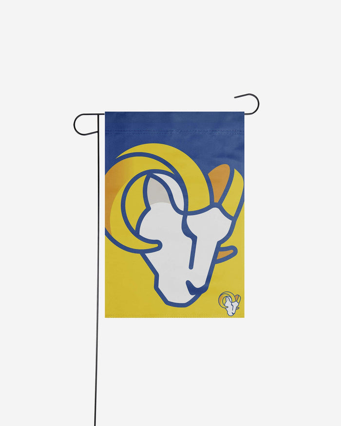 Los Angeles Rams Colorblock Helmet Garden Flag FOCO - FOCO.com