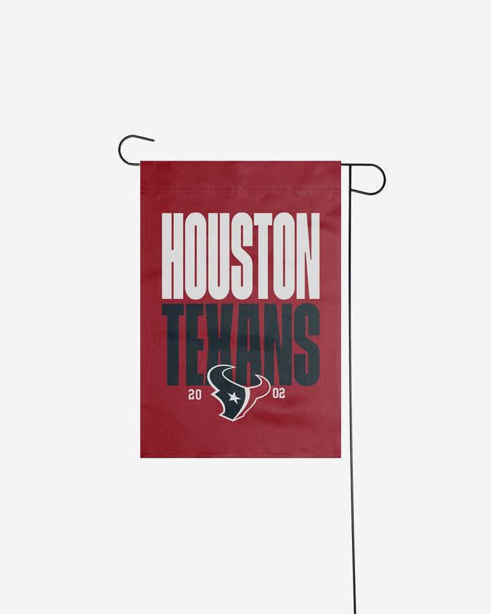 Houston Texans Garden Flag FOCO - FOCO.com