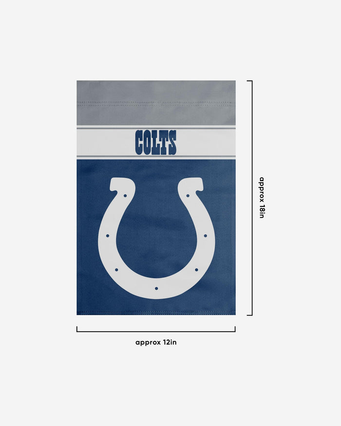 Indianapolis Colts Original Garden Flag FOCO - FOCO.com