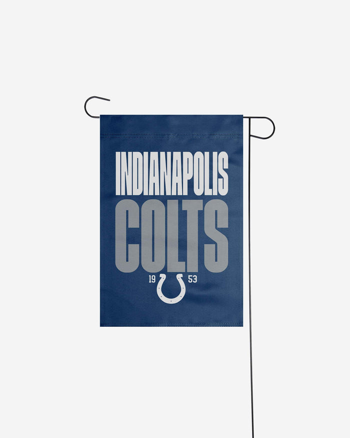 Indianapolis Colts Original Garden Flag FOCO - FOCO.com