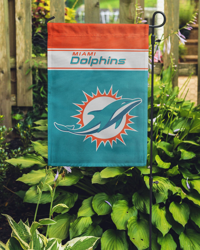 Miami Dolphins Garden Flag FOCO - FOCO.com