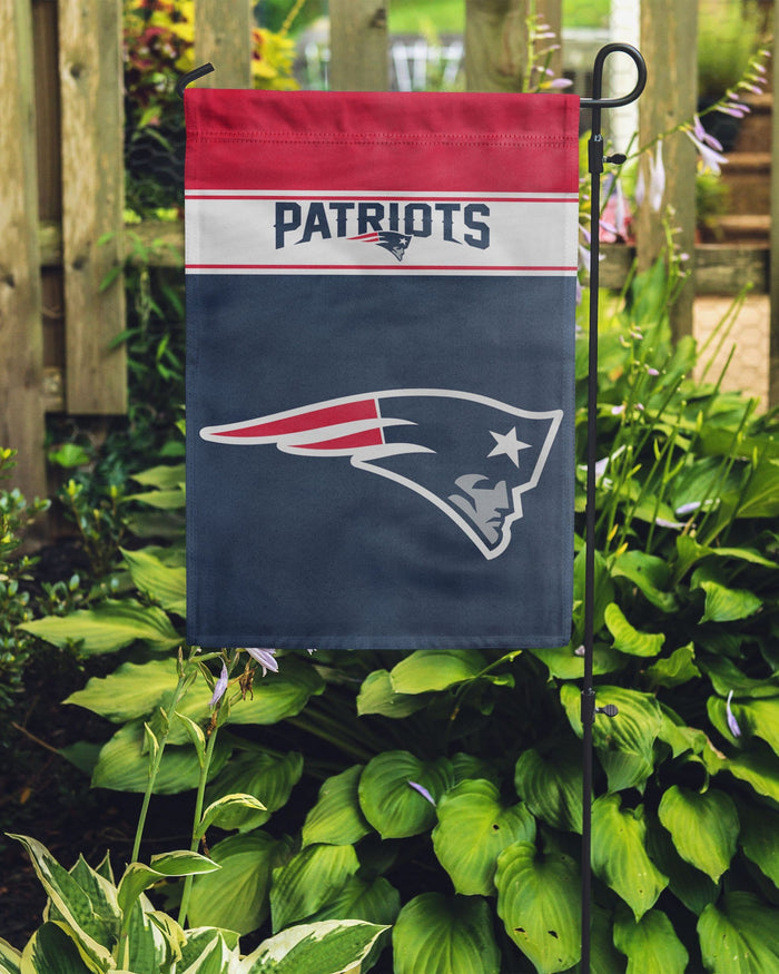 New England Patriots Garden Flag FOCO - FOCO.com