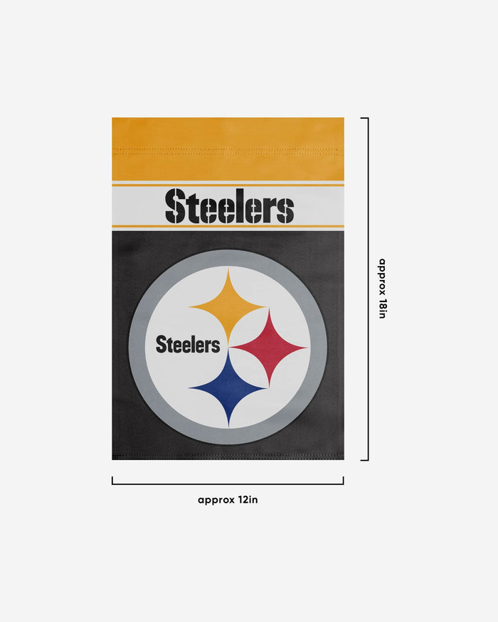 Pittsburgh Steelers Garden Flag FOCO - FOCO.com