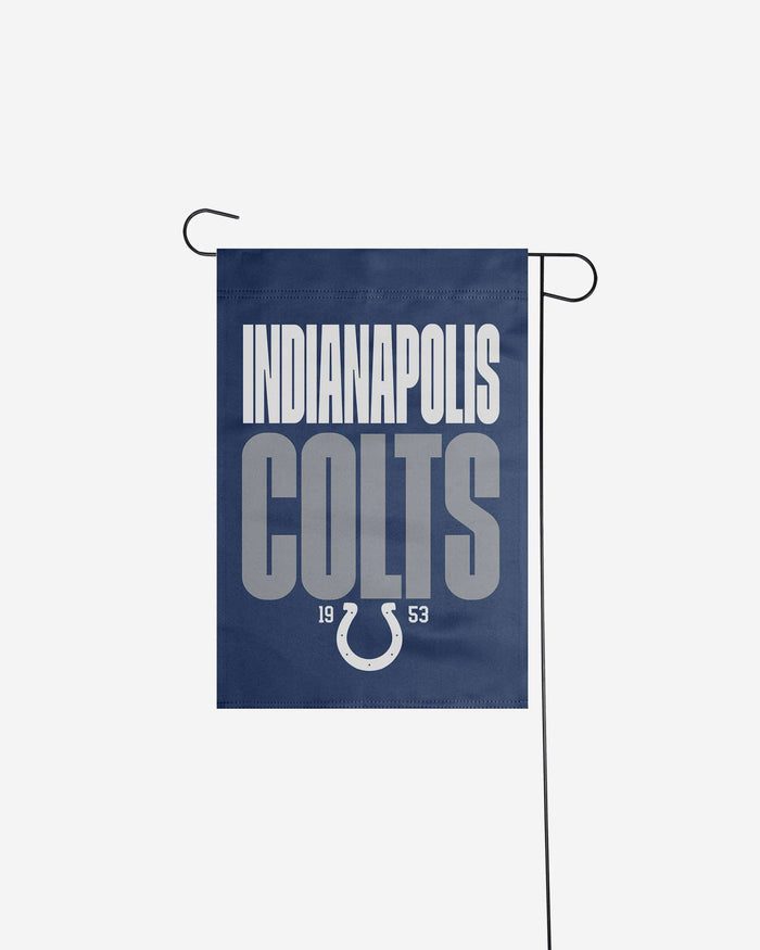 Indianapolis Colts Garden Flag FOCO - FOCO.com