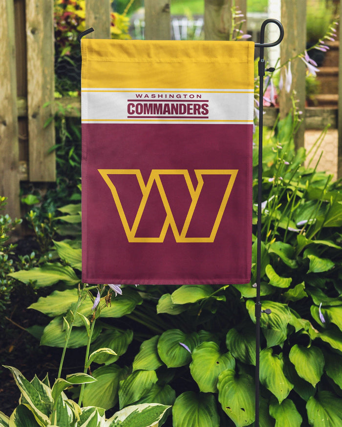 Washington Commanders Garden Flag FOCO - FOCO.com