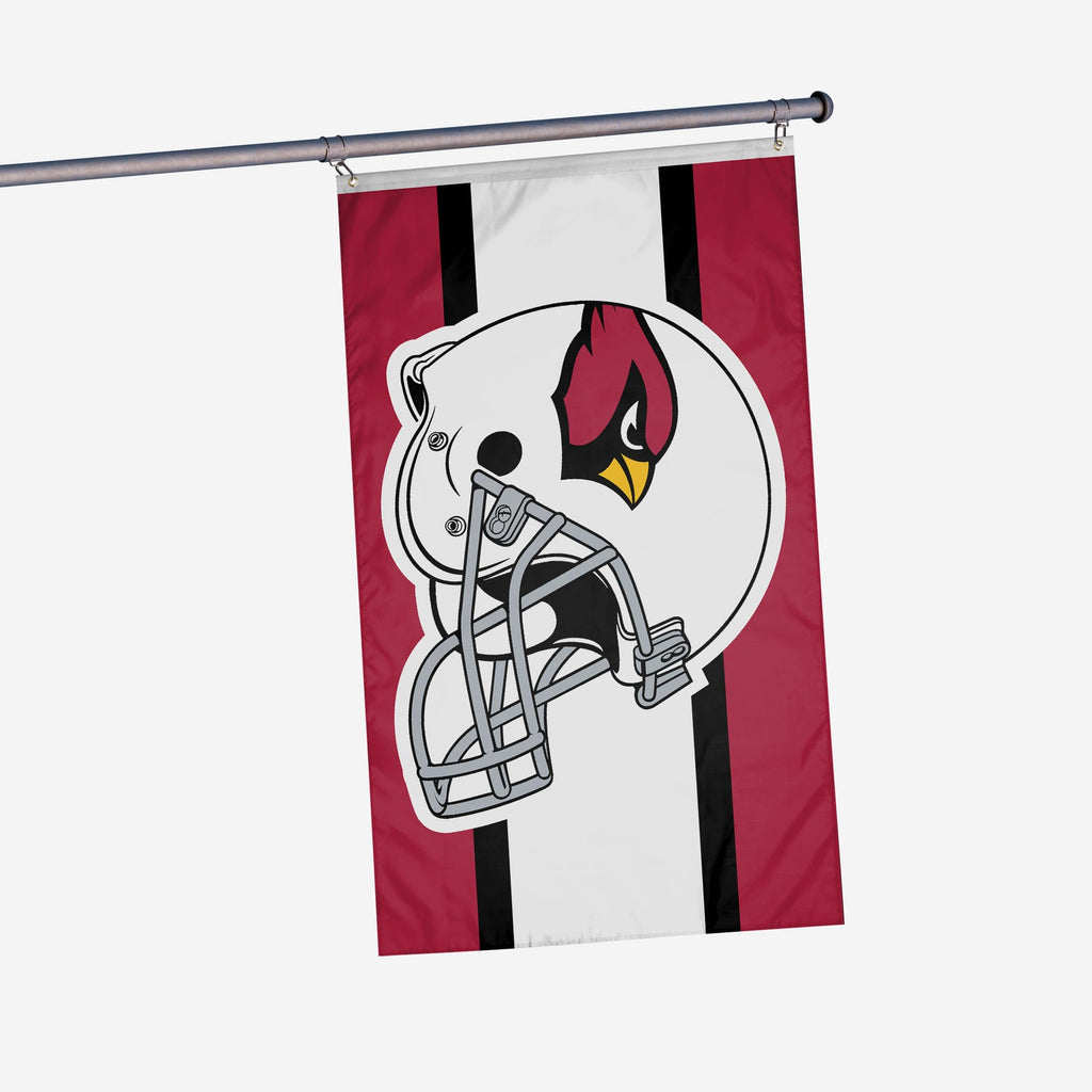 Arizona Cardinals Helmet Horizontal Flag FOCO - FOCO.com