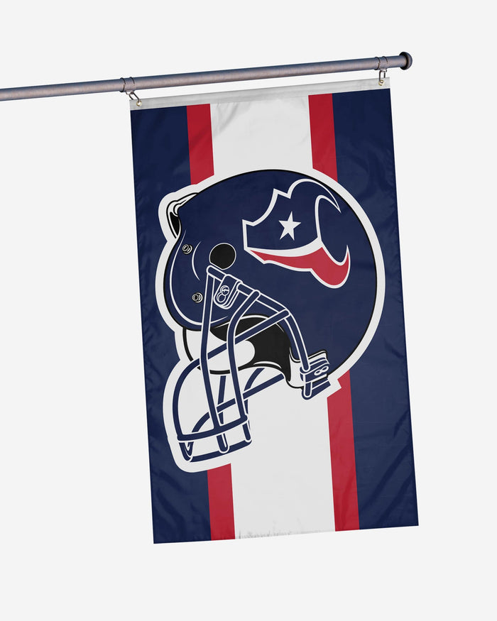 Houston Texans Helmet Horizontal Flag FOCO - FOCO.com