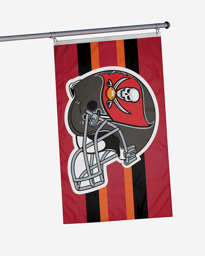 Tampa Bay Buccaneers Helmet Horizontal Flag FOCO - FOCO.com