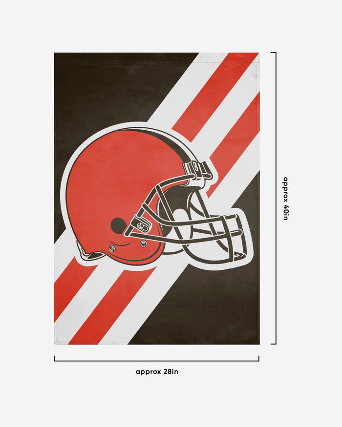 Cleveland Browns Helmet Vertical Flag FOCO - FOCO.com