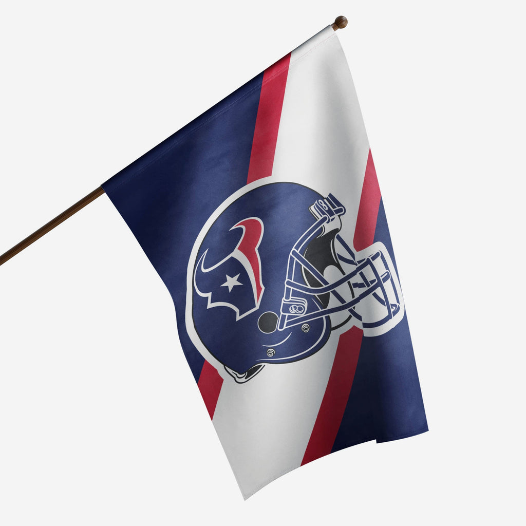 Houston Texans Helmet Vertical Flag FOCO - FOCO.com