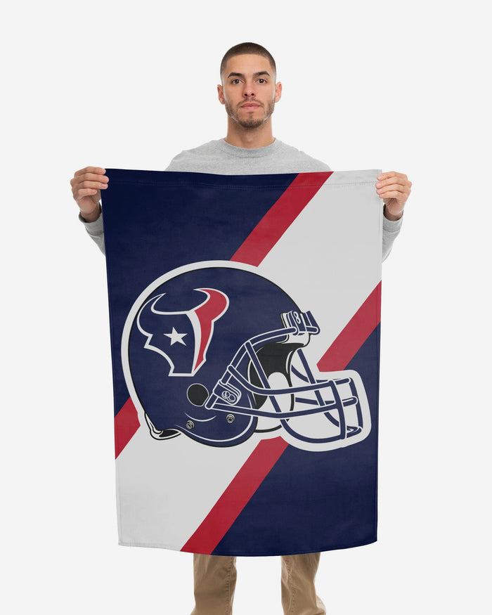 Houston Texans Helmet Vertical Flag FOCO - FOCO.com