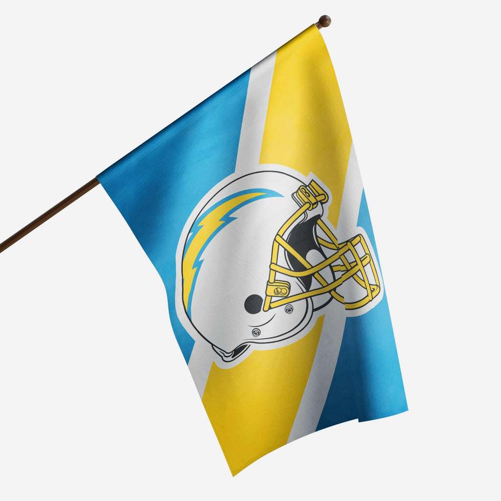 Los Angeles Chargers Helmet Vertical Flag FOCO - FOCO.com