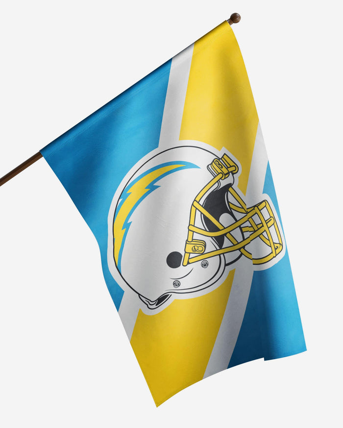 Los Angeles Chargers Helmet Vertical Flag FOCO - FOCO.com