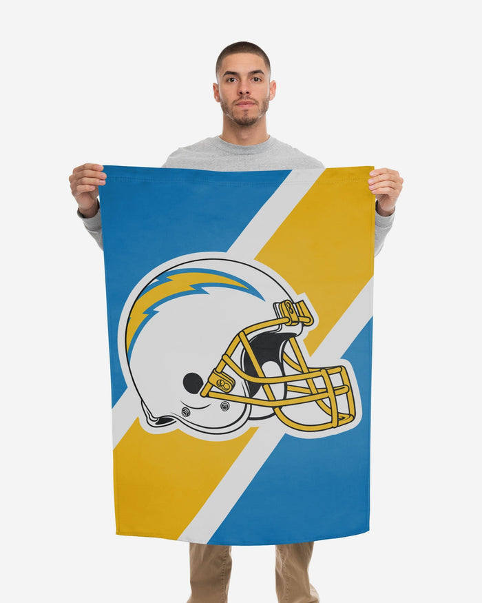 Los Angeles Chargers Helmet Vertical Flag FOCO - FOCO.com