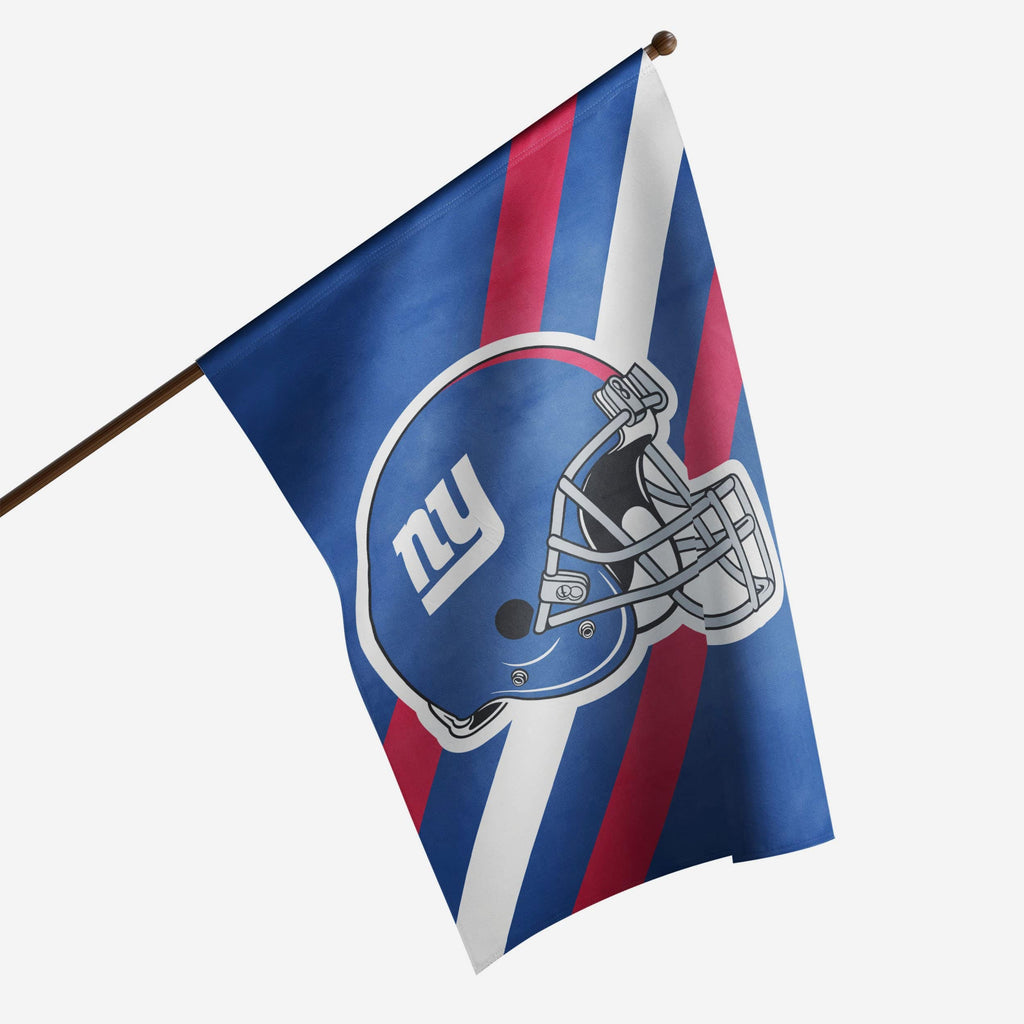 New York Giants Helmet Vertical Flag FOCO - FOCO.com