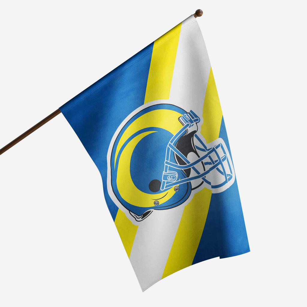 Los Angeles Rams Helmet Vertical Flag FOCO - FOCO.com