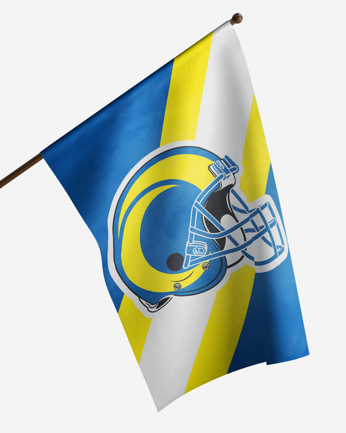 Los Angeles Rams Helmet Vertical Flag FOCO - FOCO.com