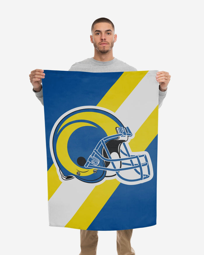 Los Angeles Rams Helmet Vertical Flag FOCO - FOCO.com