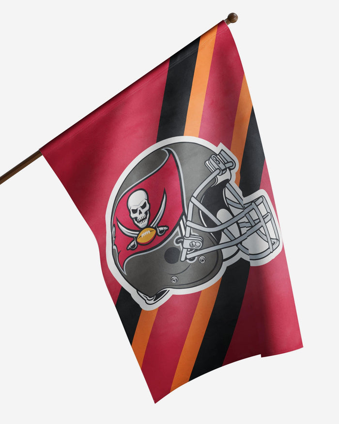 Tampa Bay Buccaneers Helmet Vertical Flag FOCO - FOCO.com