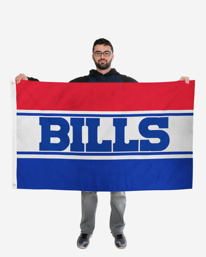 Buffalo Bills Horizontal Flag FOCO - FOCO.com