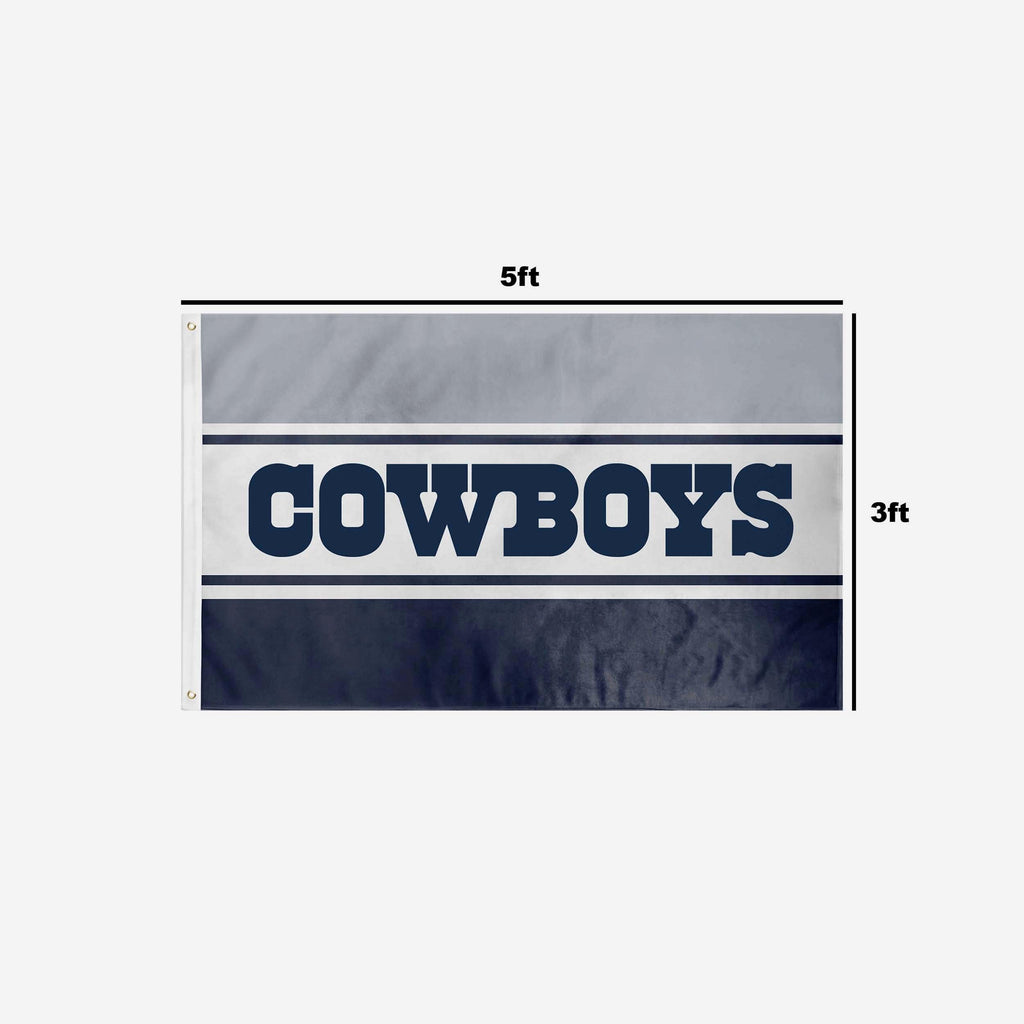 Dallas Cowboys Horizontal Flag FOCO