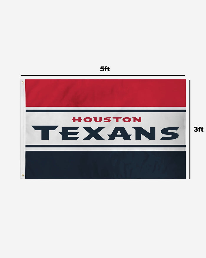 Houston Texans Horizontal Flag FOCO - FOCO.com