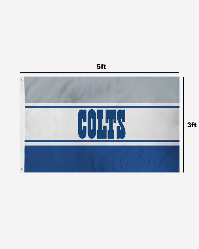 Indianapolis Colts Original Horizontal Flag FOCO - FOCO.com