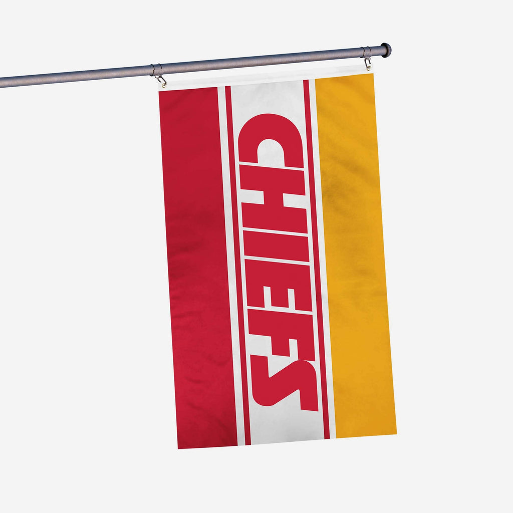 Kansas City Chiefs Horizontal Flag FOCO - FOCO.com