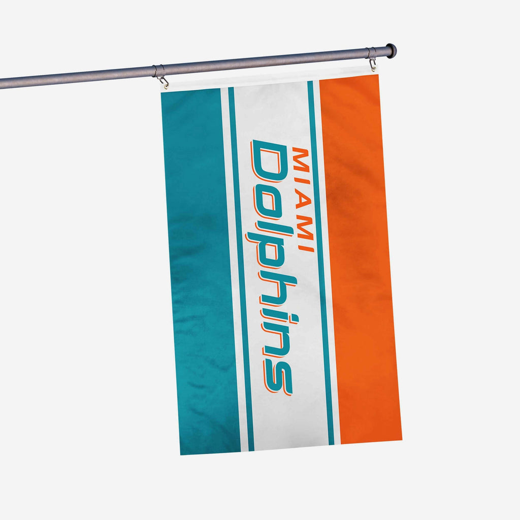 Miami Dolphins Horizontal Flag FOCO - FOCO.com