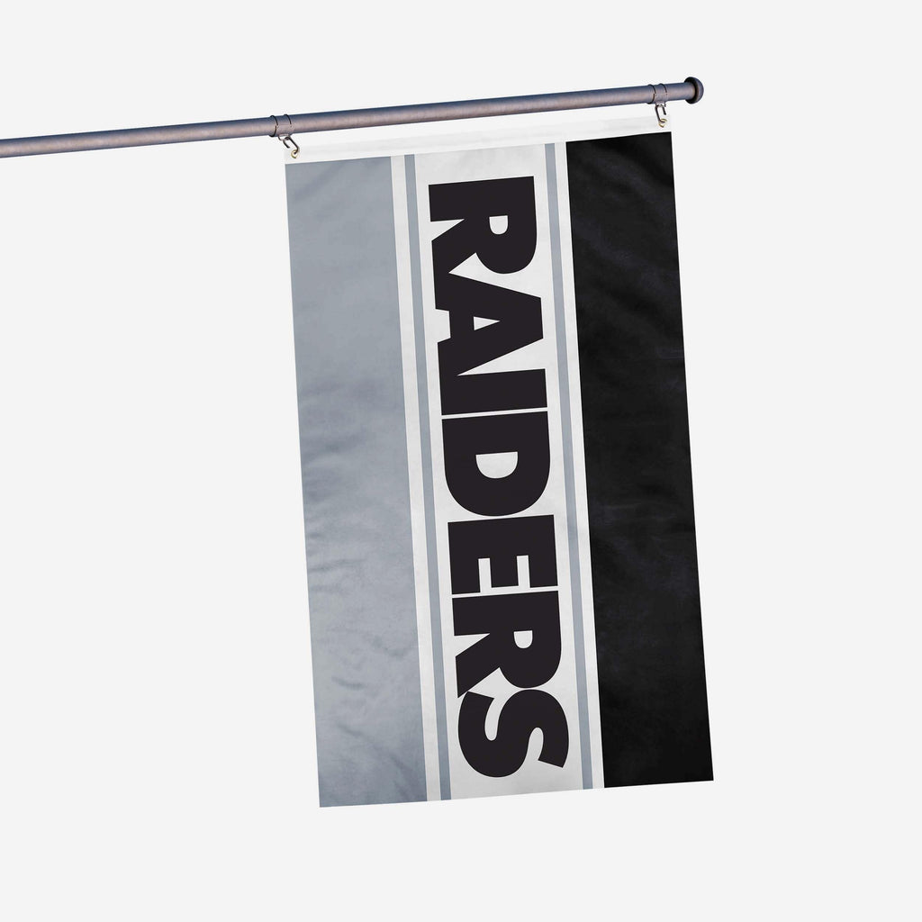 Las Vegas Raiders Horizontal Flag FOCO - FOCO.com