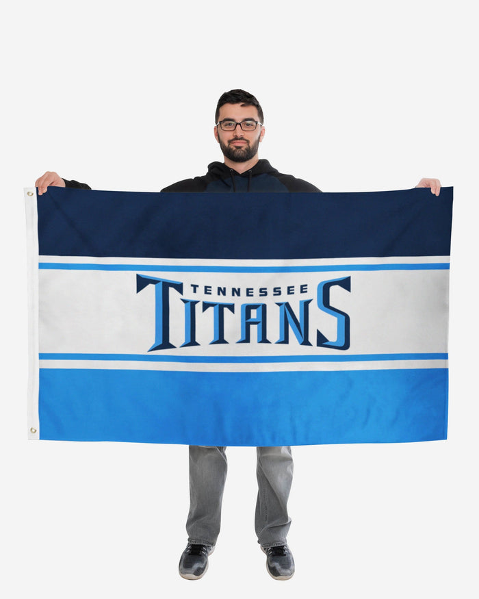 Tennessee Titans Horizontal Flag FOCO - FOCO.com