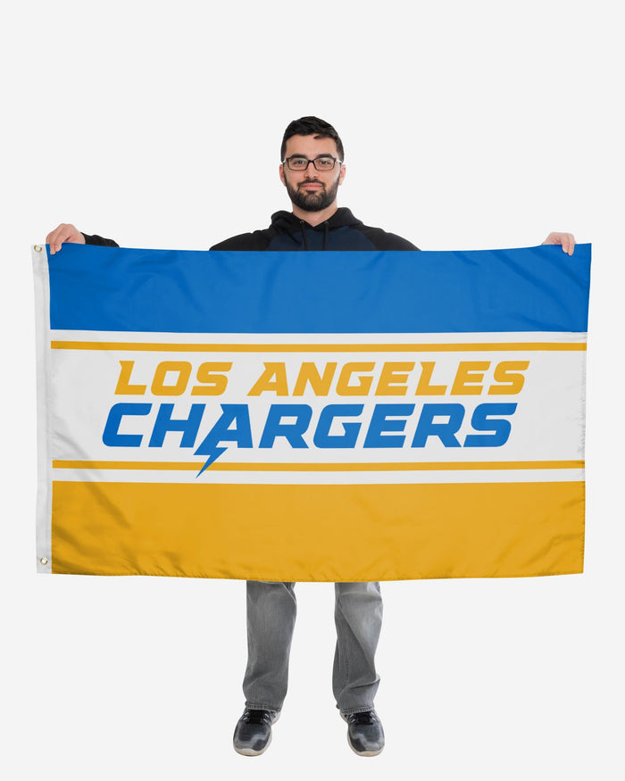 Los Angeles Chargers Horizontal Flag FOCO - FOCO.com