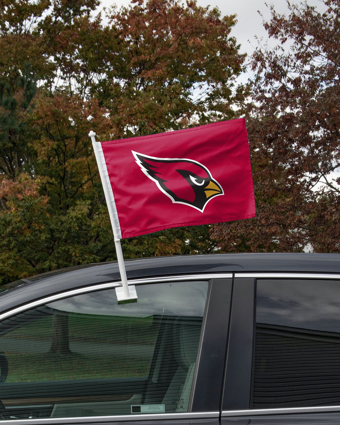 Arizona Cardinals 2 Pack Solid Car Flag FOCO - FOCO.com