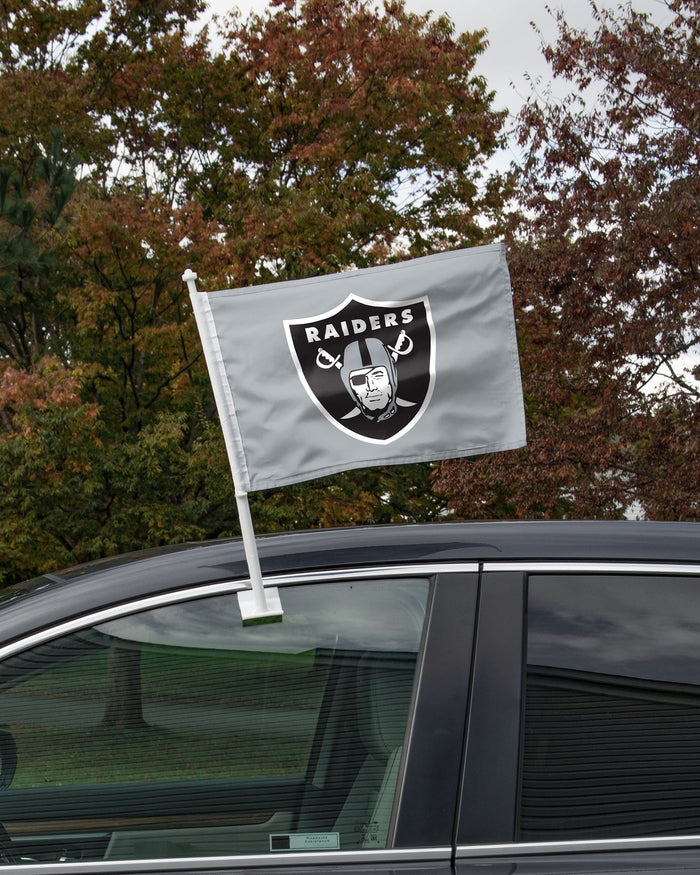 Las Vegas Raiders 2 Pack Solid Car Flag FOCO - FOCO.com