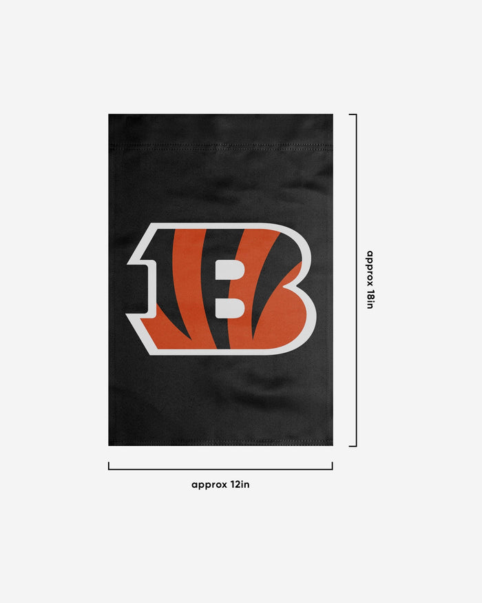 Cincinnati Bengals Solid Garden Flag FOCO - FOCO.com