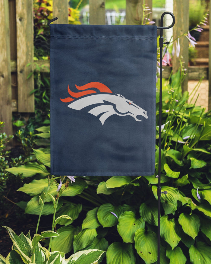 Denver Broncos Solid Garden Flag FOCO - FOCO.com