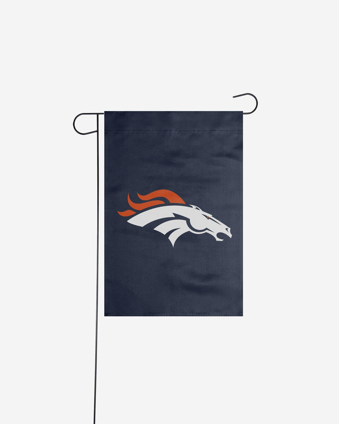 Denver Broncos Solid Garden Flag FOCO - FOCO.com