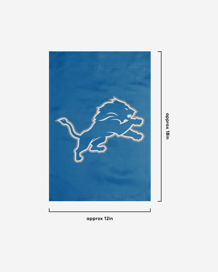 Detroit Lions Solid Garden Flag FOCO - FOCO.com