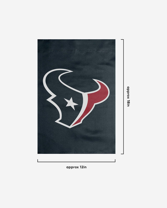 Houston Texans Solid Garden Flag FOCO - FOCO.com